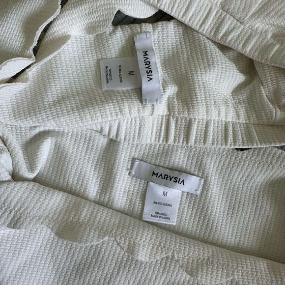 Marysia 2 peice swimsuit in color coconut. - Picture 3 of 6